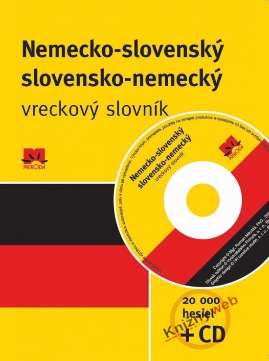 Kniha: Nemecko-slovenský a slovensko-nemecký vreckový slovník + CD - Mikuláš Roman