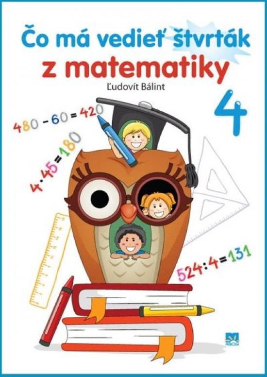 Kniha: Čo má vedieť štvrták z matematiky - Bálint Ľudovít