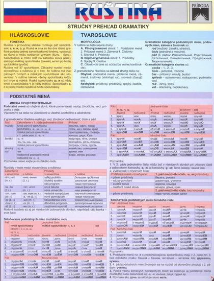 Kniha: Ruština - stručný prehľad gramatiky - Strelková Katarína