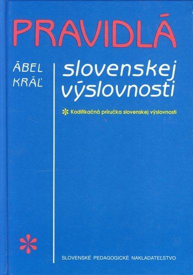 Kniha: Pravidlá slovenskej výslovnostiautor neuvedený