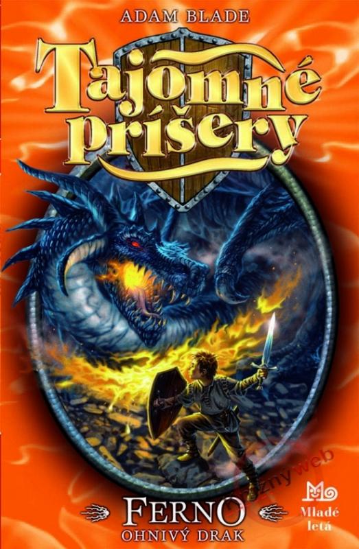Kniha: Tajomné príšery 1 - Ferno Ohnivý drak - Blade Adam