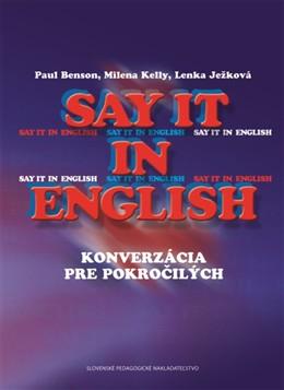 Kniha: Say it in english - Paul Benson