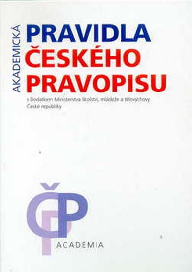 Kniha: Pravidla českého pravopisu-n.autor neuvedený