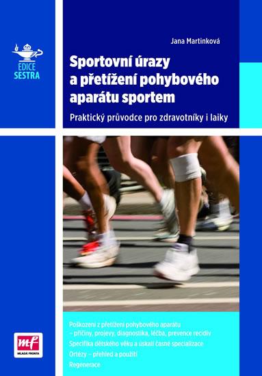 Kniha: Sportovní úrazy a přetížení pohybového aparátu sportem - Praktický průvodce pro zdravotníky i laiky - Martinková Jana