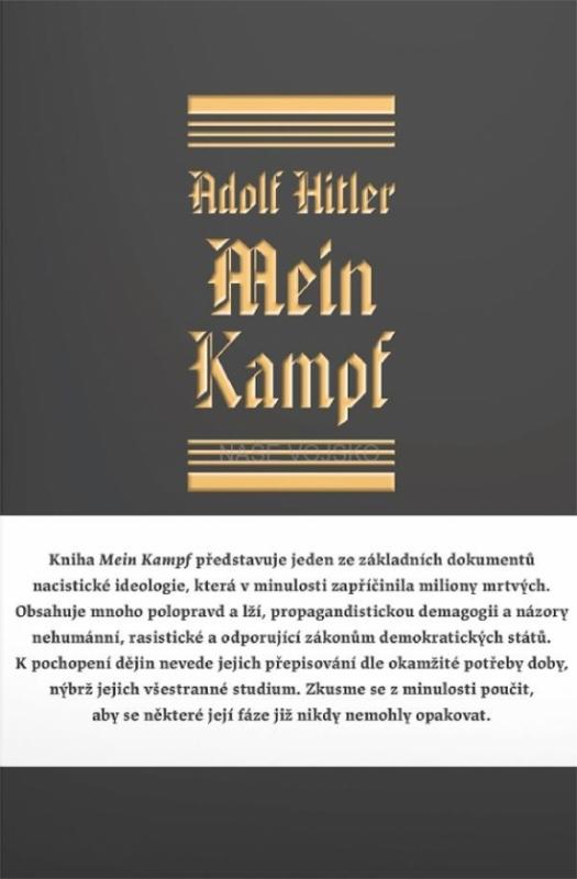 Kniha: Mein Kampf (CZ) - Adolf Hitler
