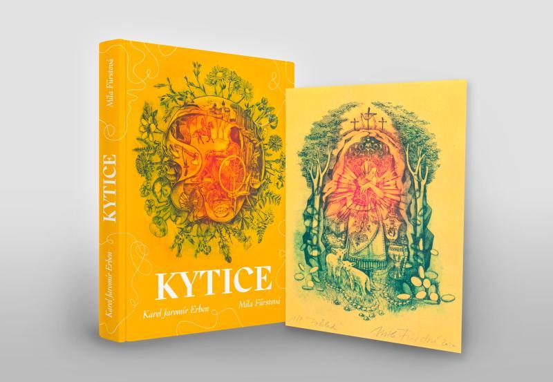 Kniha: Kytice – luxusní vydání - Jaromír Erben, Míla Fürstová Karel