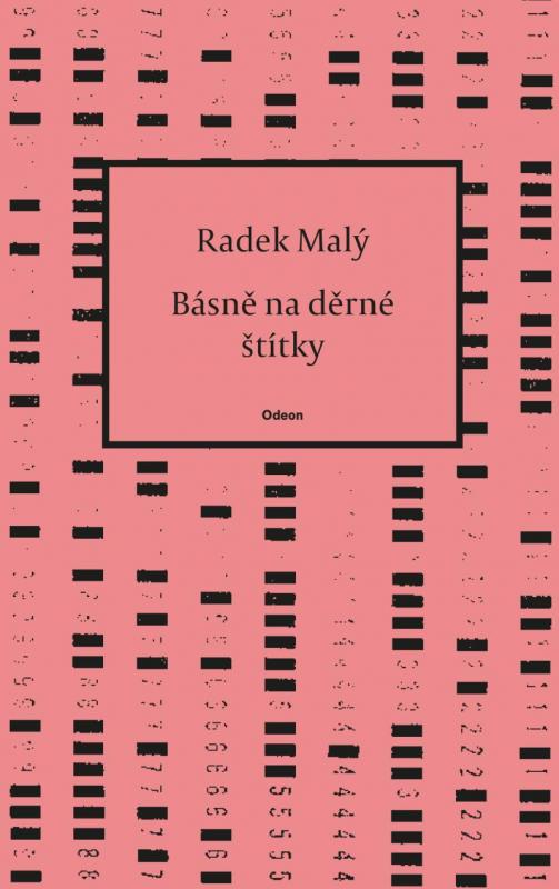 Kniha: Básně na děrné štítky - Radek Malý