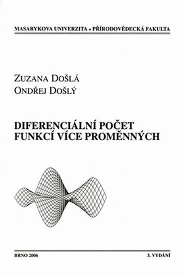 Kniha: Diferenciální počet funkcí více proměnných - Došlá Zuzana