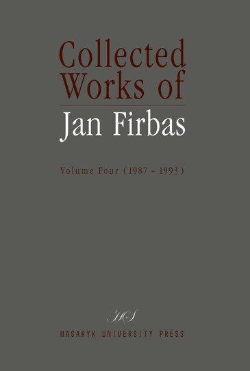 Kniha: Collected Works of Jan Firbas: Volume Four (1987-1993) - Černý Miroslav