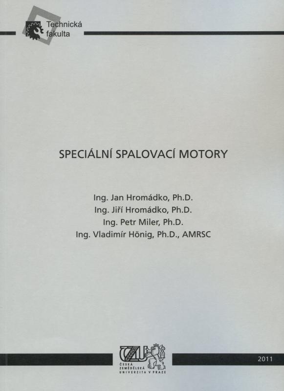 Kniha: Speciální spalovací motory - Jan Hromádko a kolektiv