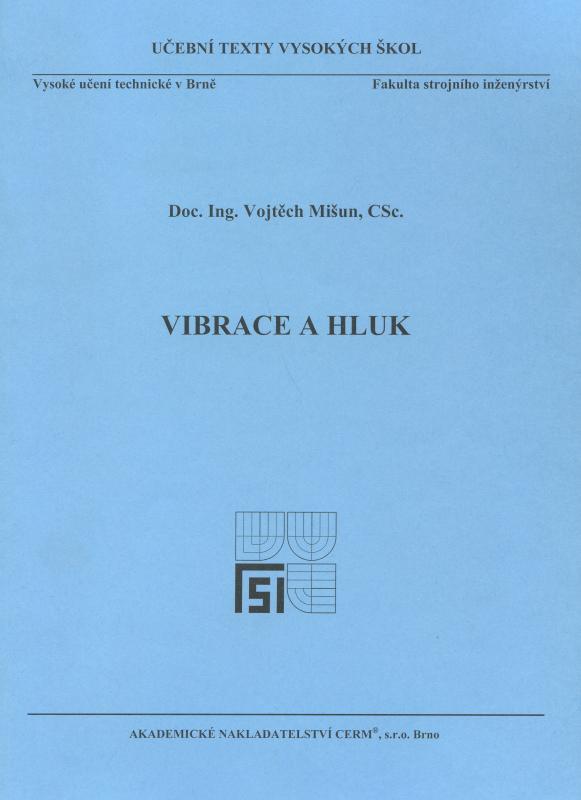 Kniha: Vibrace a hluk - Mišun Vojtech