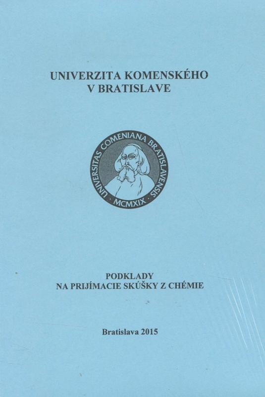Kniha: Podklady na prijímacie skúšky z chémieautor neuvedený