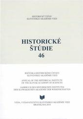 Kniha: Historické štúdie 46 - Kolektív autorov