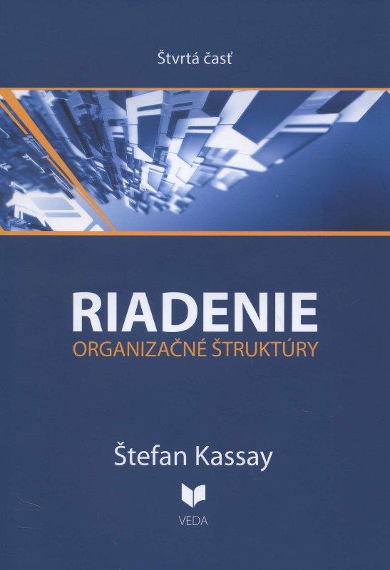 Kniha: Riadenie 4 - Štefan Kassay