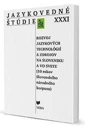 Kniha: Jazykovedné štúdie XXXI. - Kolektív autorov