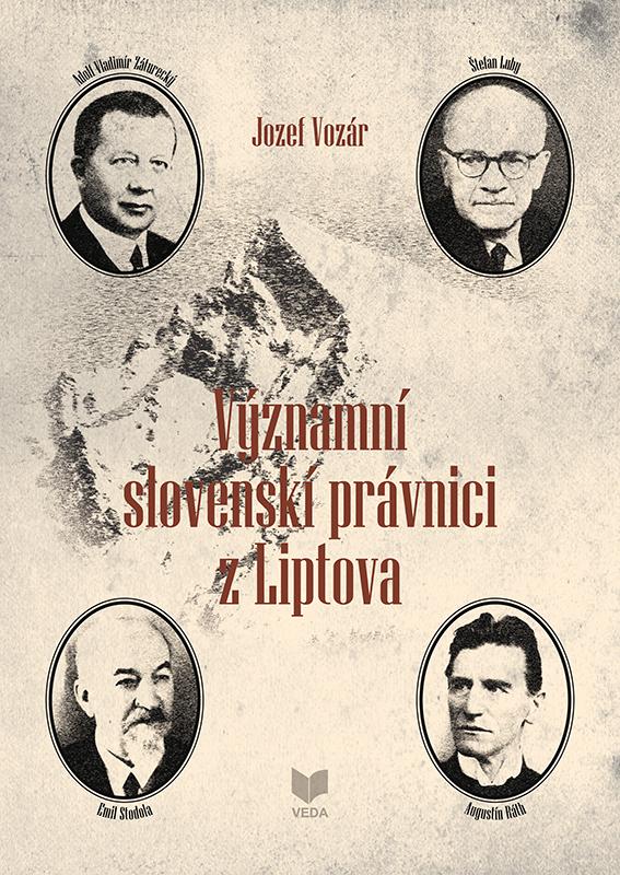 Kniha: Významní slovenskí právnici z Liptova - Jozef Vozár