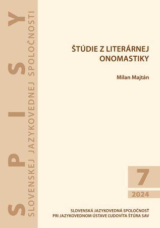 Kniha: Štúdie z literárnej onomastiky - Milan Majtán