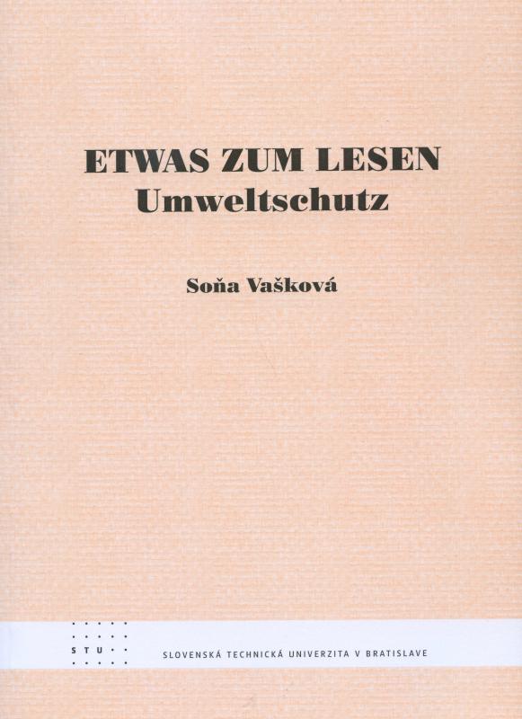 Kniha: Etwas zum lesen - Soňa Vašková