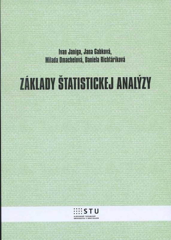 Kniha: Základy štatistickej analýzy - Ivan Janiga