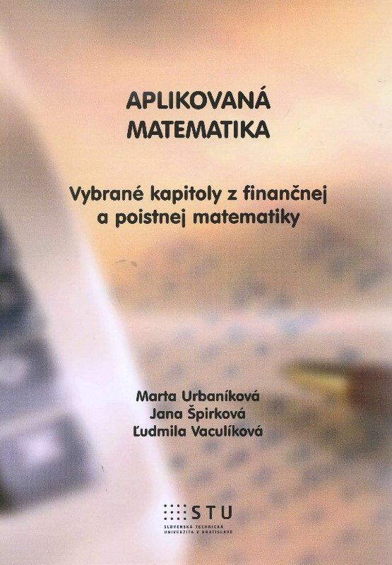 Kniha: Aplikovaná matematika - Marta Urbaníková
