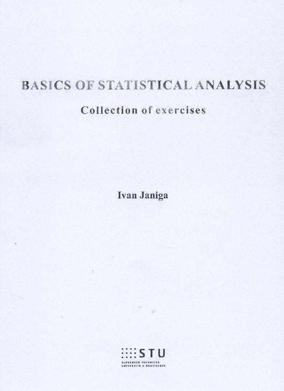 Kniha: Basics of statistical analysis - Ivan Janiga