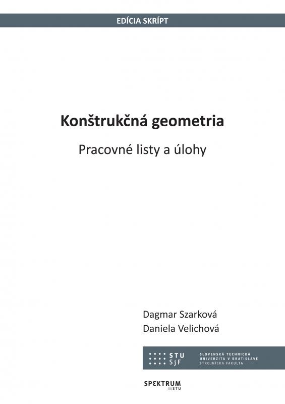 Kniha: Konštrukčná geometria - Dagmar Szarková