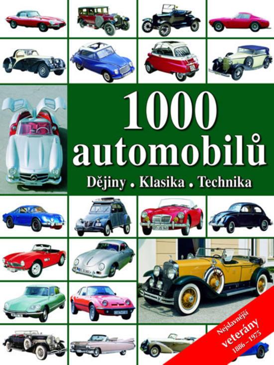 Kniha: 1000 automobilůautor neuvedený