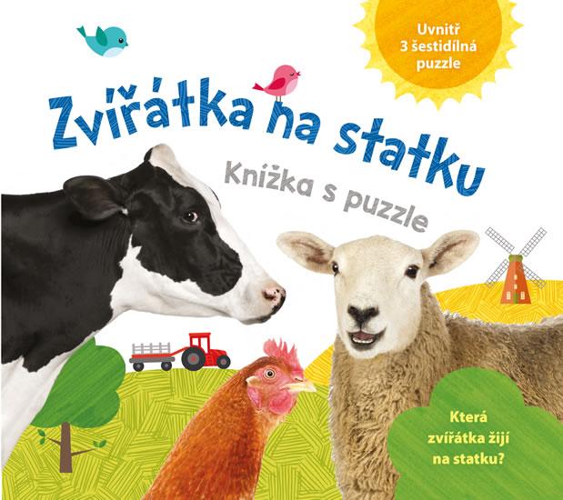 Kniha: Zvířátka z farmy - knížka z puzzleautor neuvedený