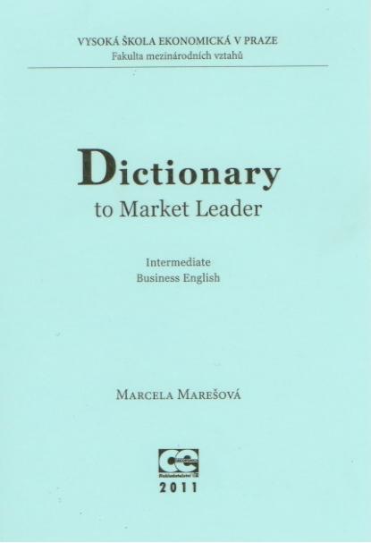 Kniha: Dictionary to Market Leader - Marcela Marešová