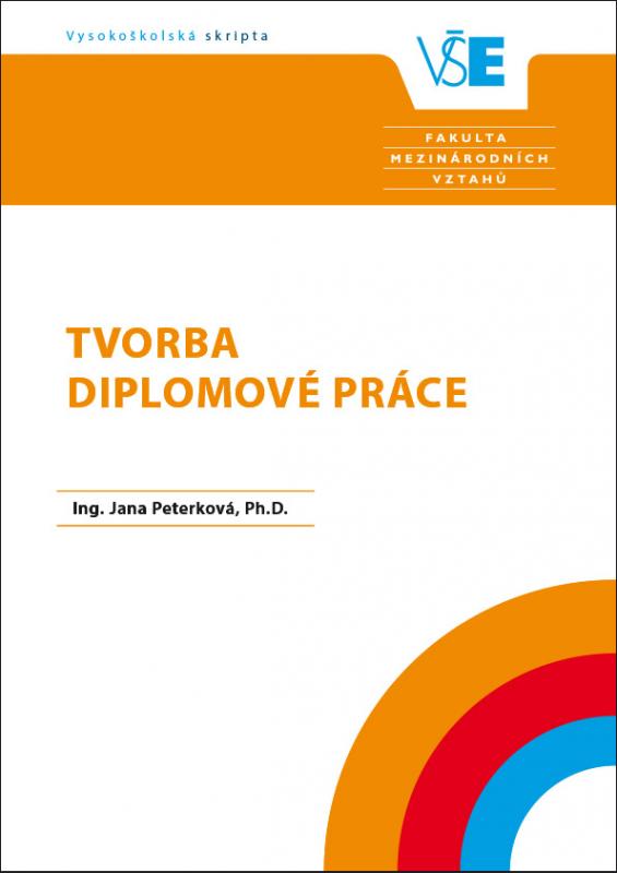 Kniha: Tvorba diplomové práce - Jana Peterková