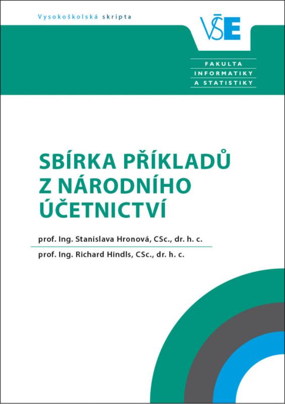 Kniha: Sbírka příkladů z národního účetnictví - Stanislava Hronová