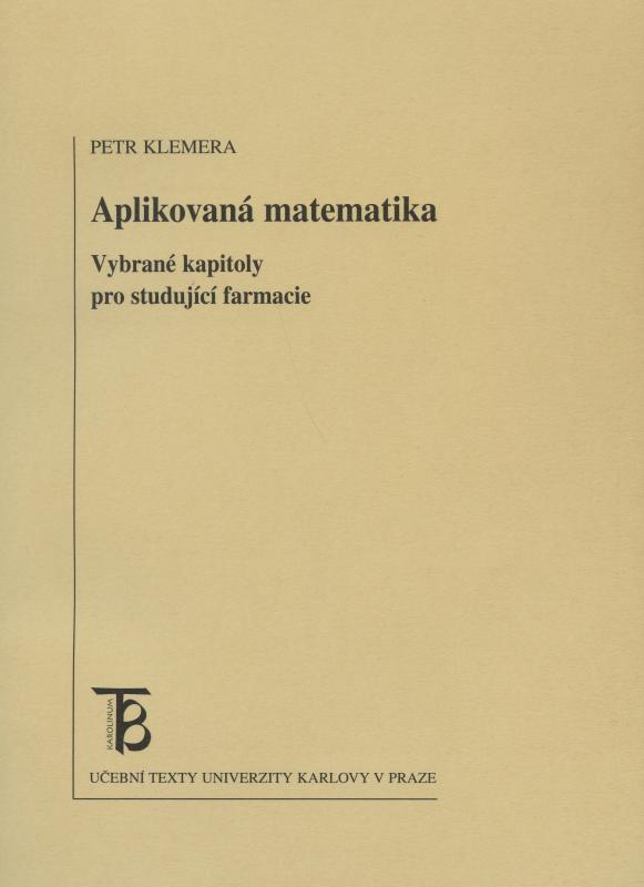 Kniha: Aplikovaná matematika - Petr Klemera