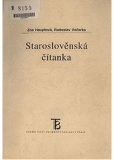 Kniha: Staroslověnská čítanka - Hauptová Zoe