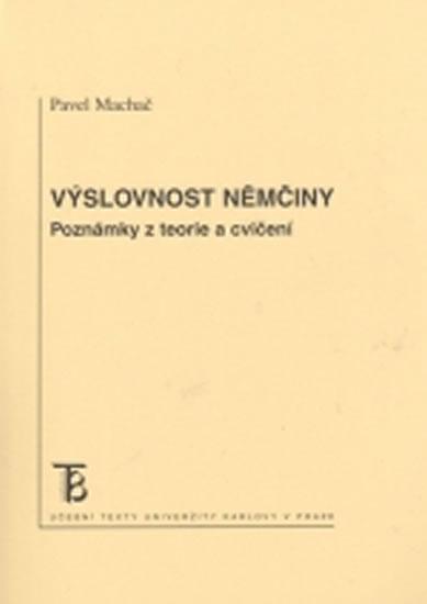 Kniha: Výslovnost němčiny - Pavel Machač