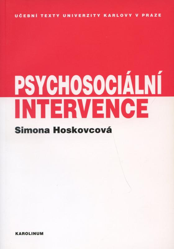 Kniha: Psychosociální intervence - Simona Hoskovcová