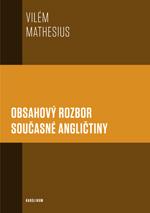 Kniha: Obsahový rozbor současné angličtiny - Vilém Mathesius