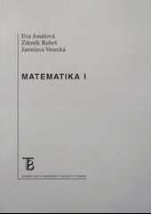 Kniha: Matematika I - Eva Jonášová