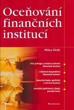 Kniha: Oceňování finančních institucí - Milan Hrdý