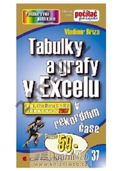 Kniha: Tabulky a grafy v Excelu v rekordním čas - Bříza Vladimír