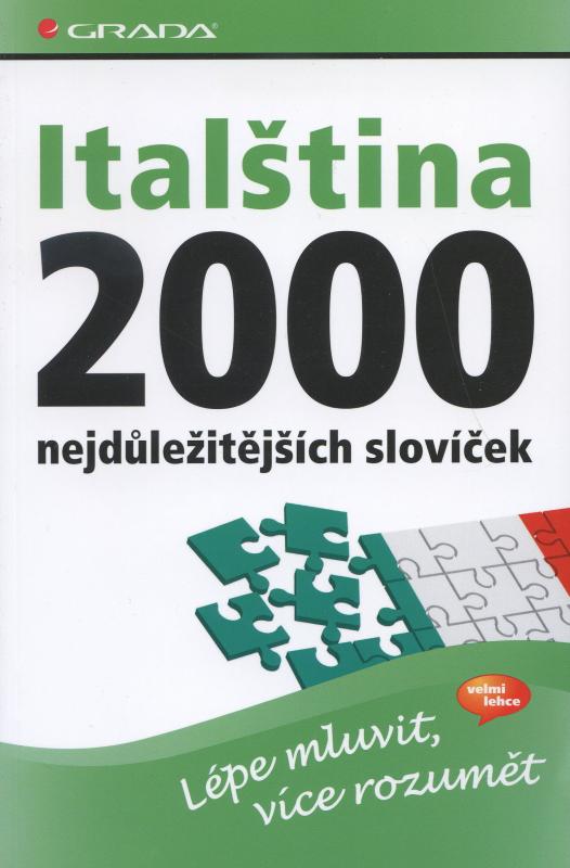 Kniha: Italština-2000 nejdů.slovíček - Kolektív WHO