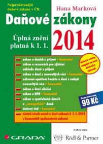 Daňové zákony 2014 -  Úplná znění platná k 1. 1. 2014