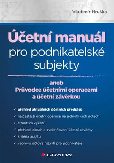 Kniha: Účetní manuál pro podnikatelské subjekty aneb Průvodce účetními operacemi a účetní závěrkou - Vladimír Hruška