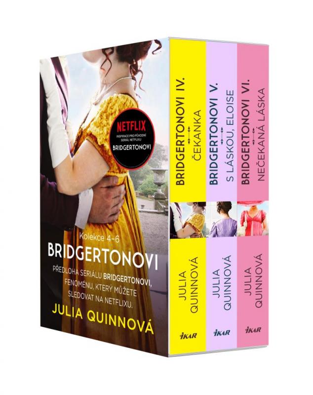 Kniha: Bridgertonovi (4-6) - komplet - Quinnová Julia
