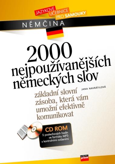 Kniha: 2000 nejpoužívanějších německých slov - Jana Navrátilová