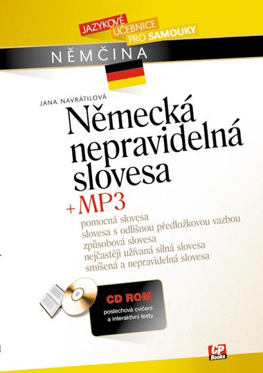 Kniha: Německá nepravidelná slovesa + CD MP3 - Jana Navrátilová