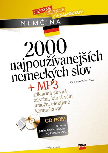 Kniha: 2000 najpoužívanejších nemeckých slov - Jana Navrátilová