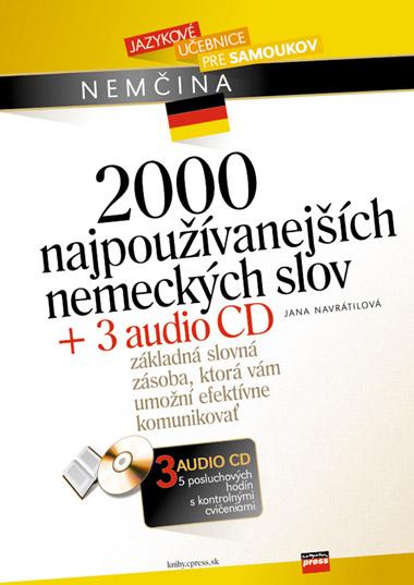 Kniha: 2000 najpoužívanejších nemeckých slov - Jana Navrátilová