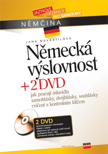 Kniha: Německá výslovnost + 2 DVD - Jana Navrátilová