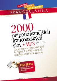 2000 nejpoužívanějších francouzských slov + CD MP3