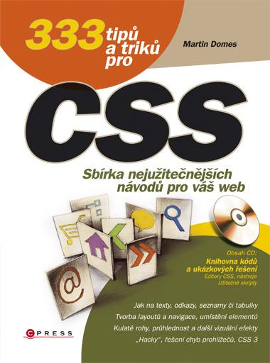 Kniha: 333 tipů a triků pro CSS - Martin Domes
